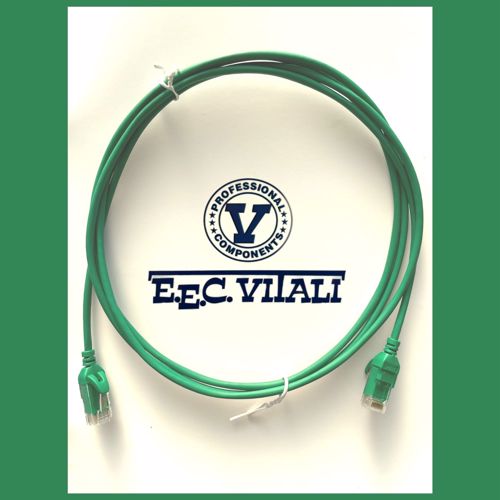 Patch cord UTP Cat.6 slim LSZH MT.2 verde