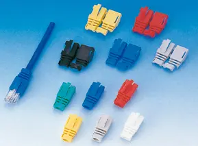 Gommino per RJ45 apribile blu